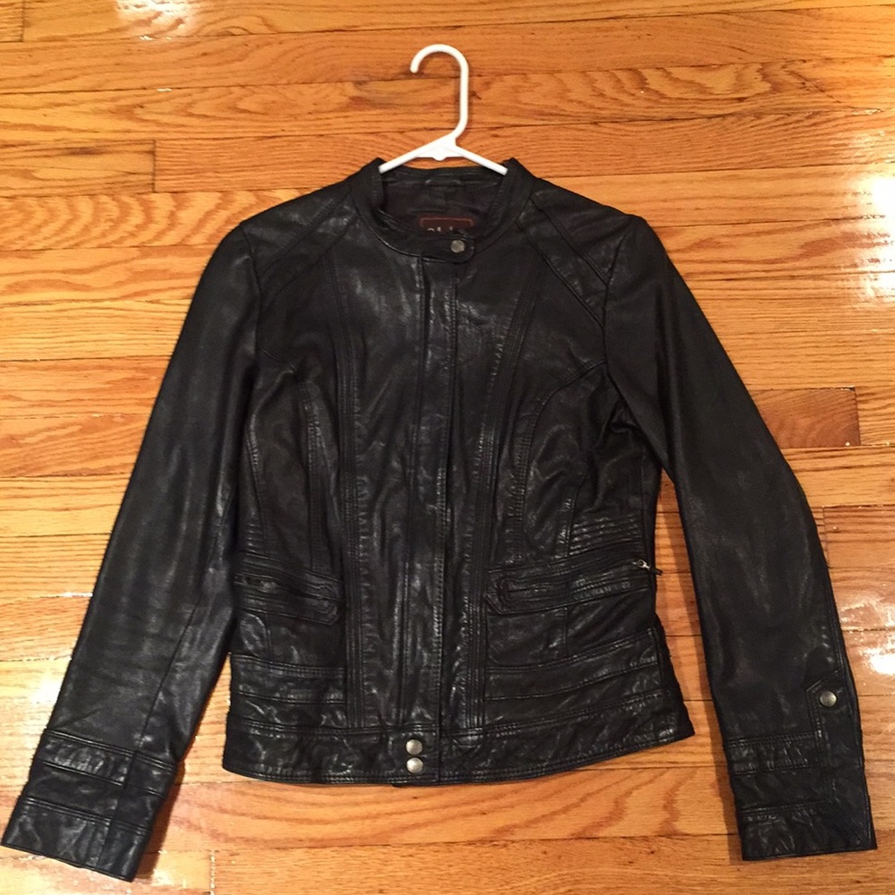Small 100% Leather Jacket
